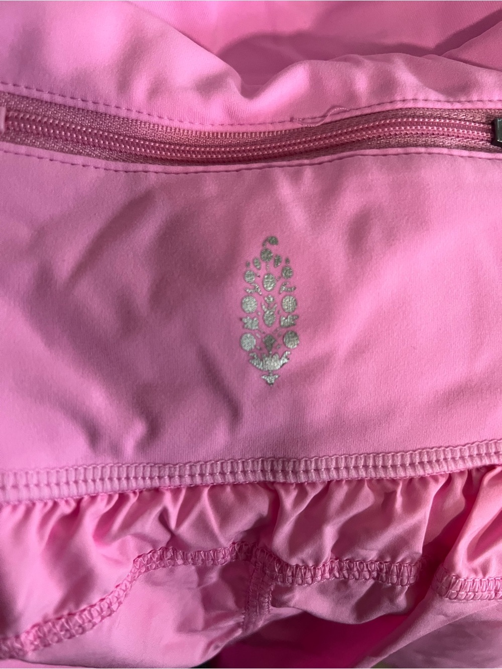 Free People Movement Righteous Runsie Pink Athletic Romper Size Small - Picture 3 of 4